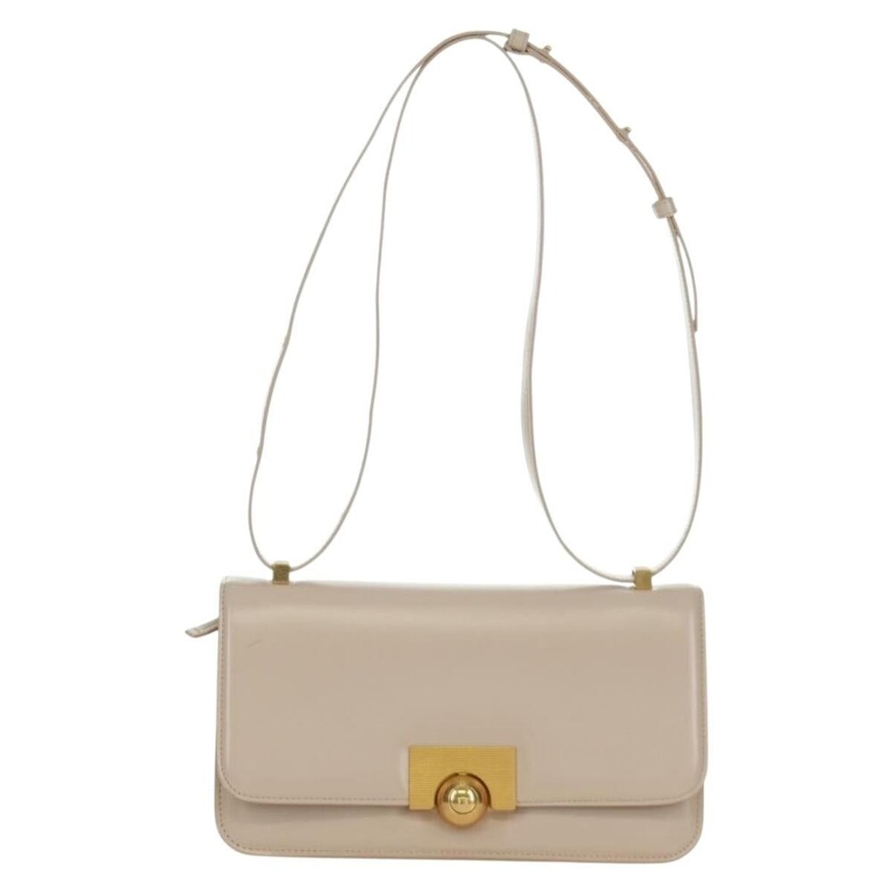 Bottega Veneta Leather Shoulder Bag Pink